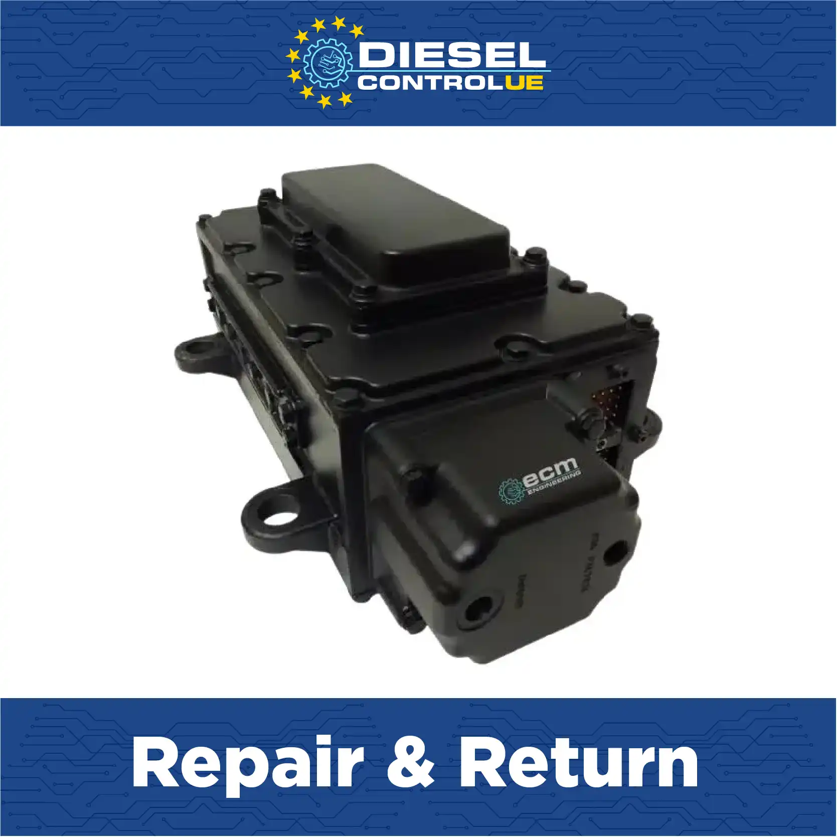 Caterpillar 3176 Ecm 2yg Repair Service | Euro Diesel ECM