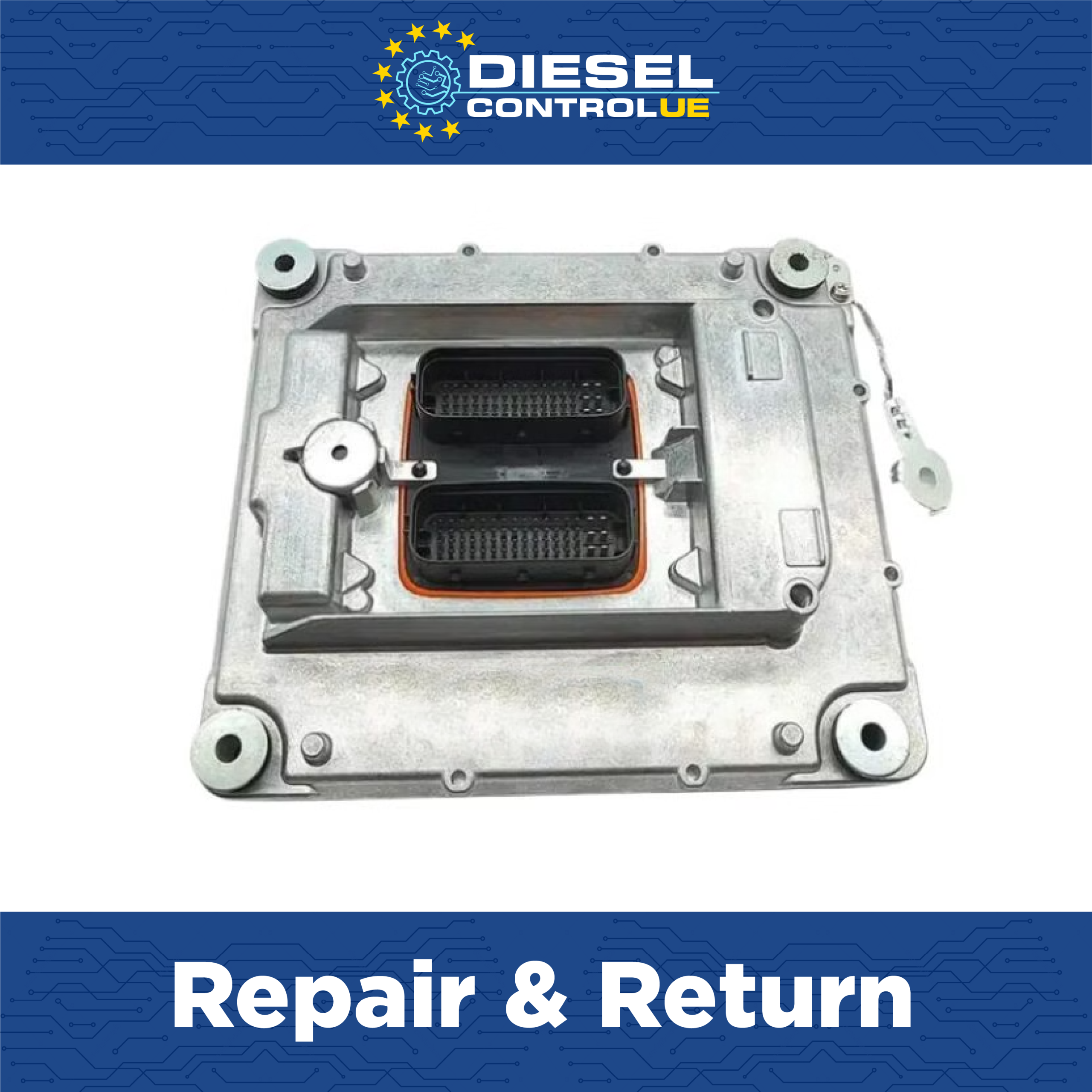 Terex 22091664p03 Ecu Edc D13 - Repair Service | ECM Repair UE