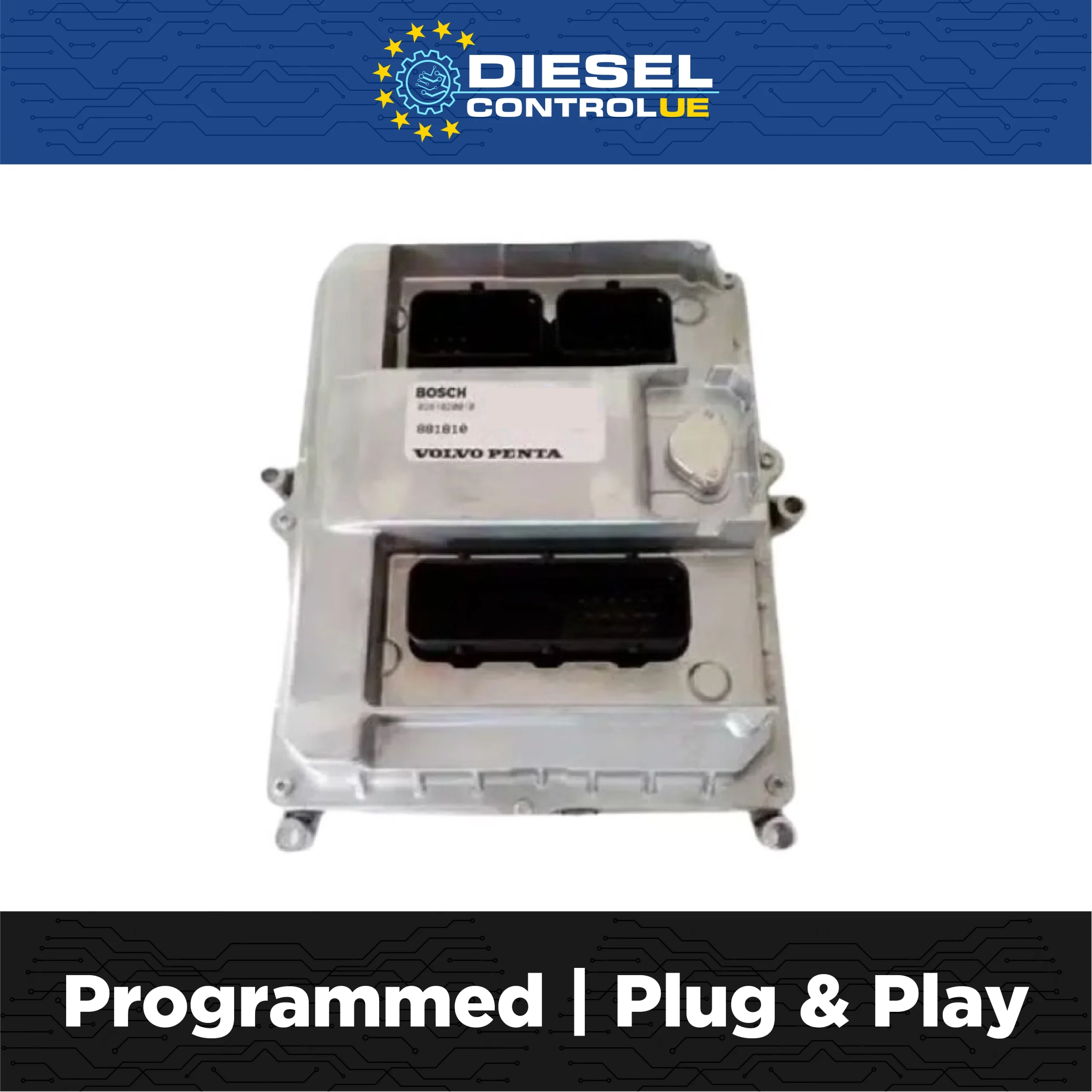 Volvo Penta D4 D6 Ecu Evc 881810 0281020010 | Euro Diesel ECM