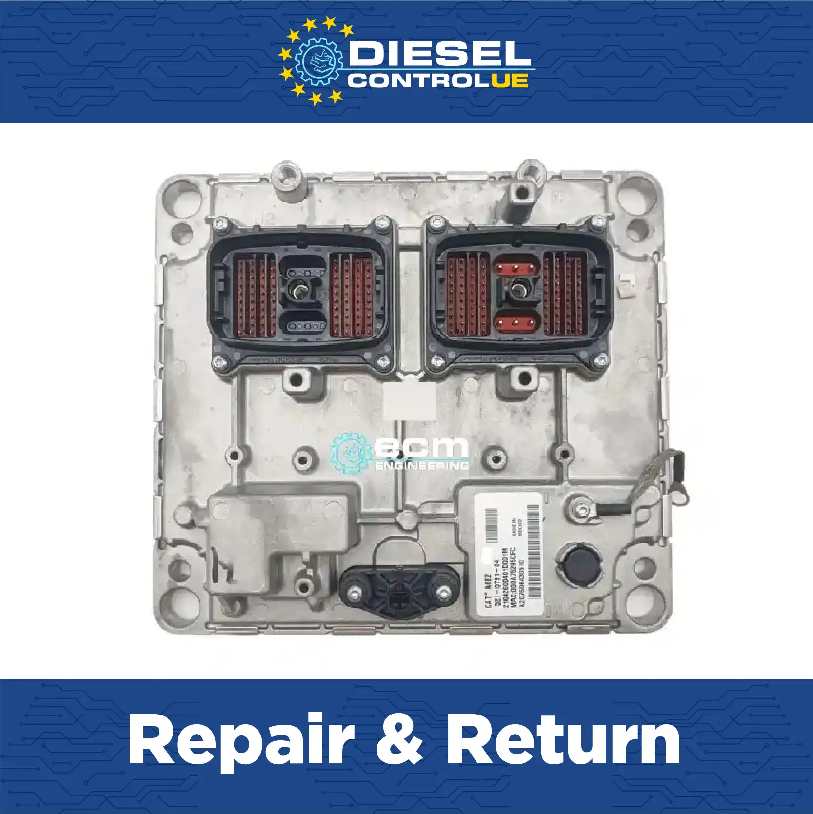 521 0791 Caterpillar Ecm Repair | Euro Diesel ECM